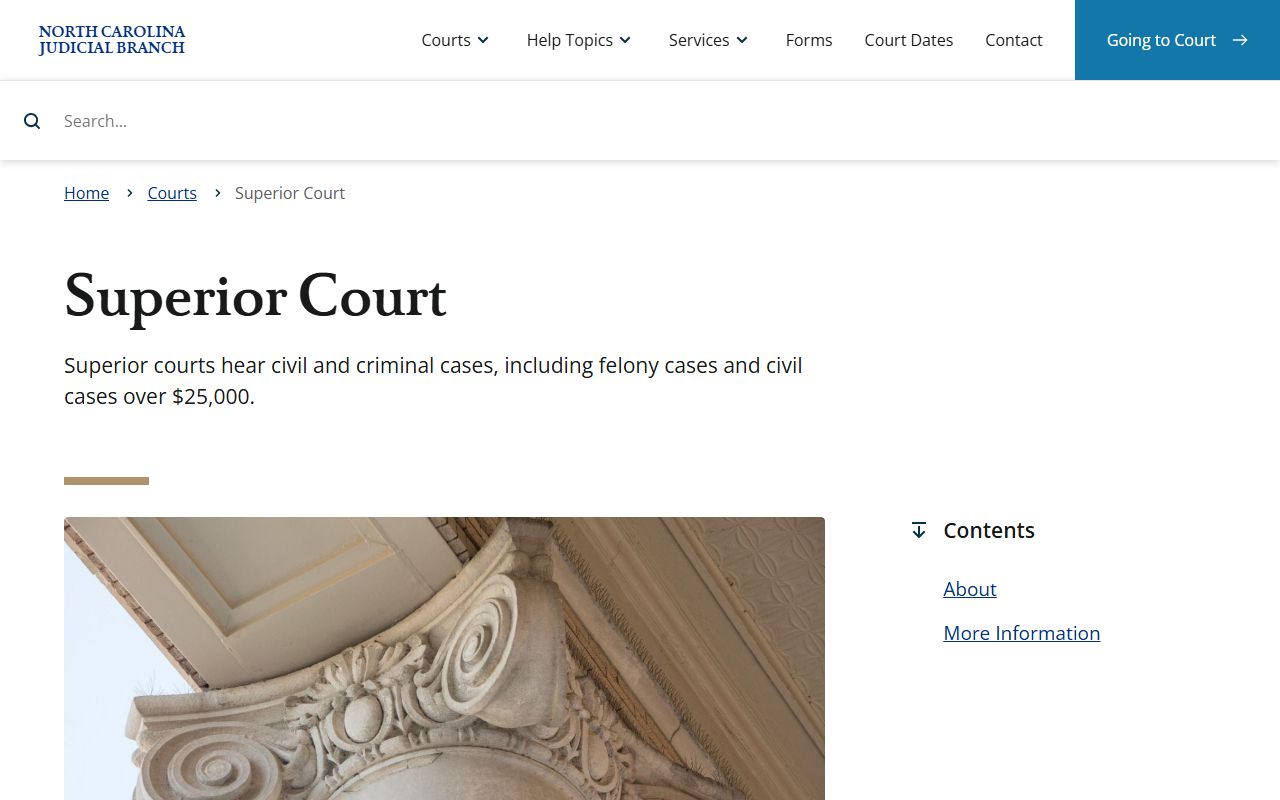 Yadkin County Superior Court records overview